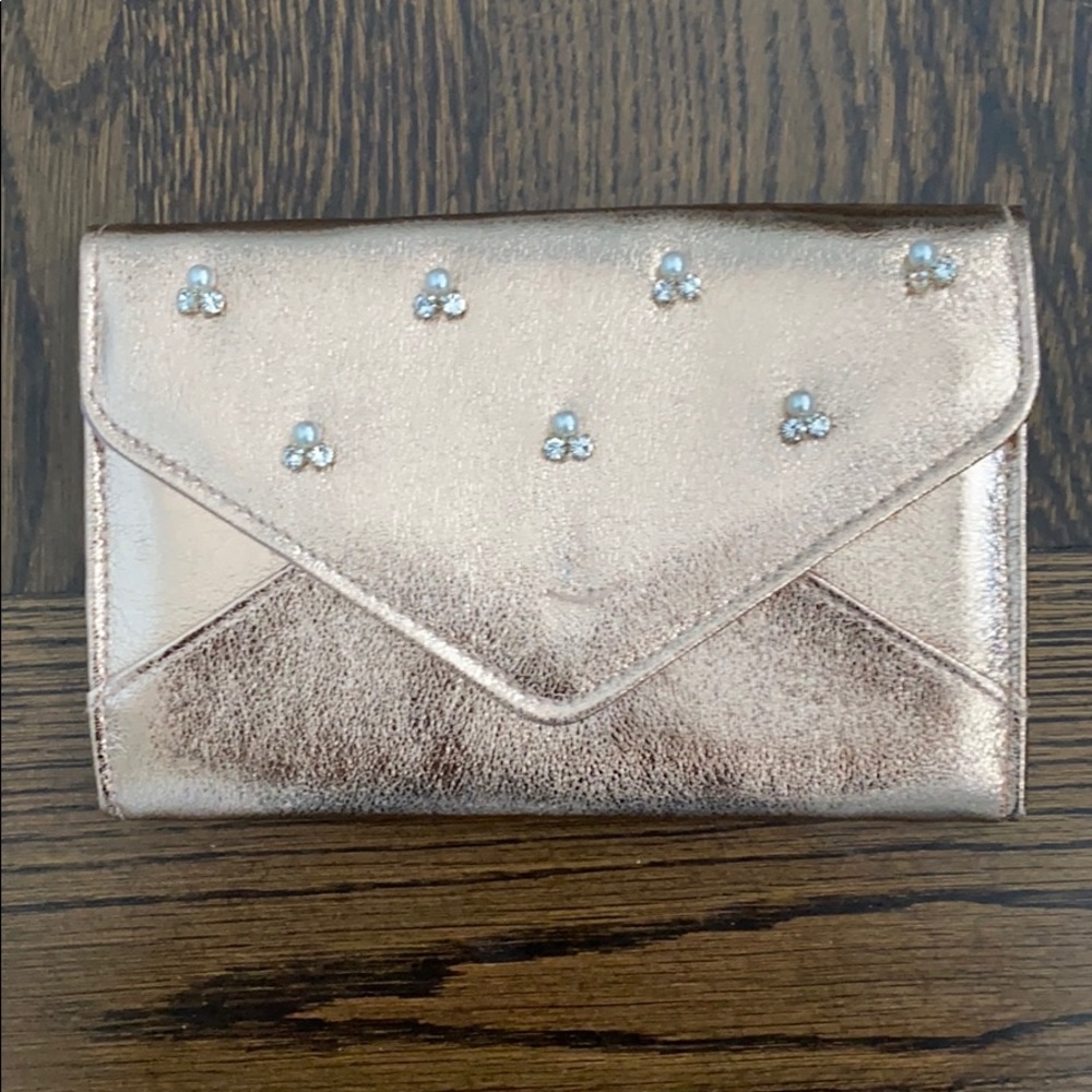 Rose gold Clutch